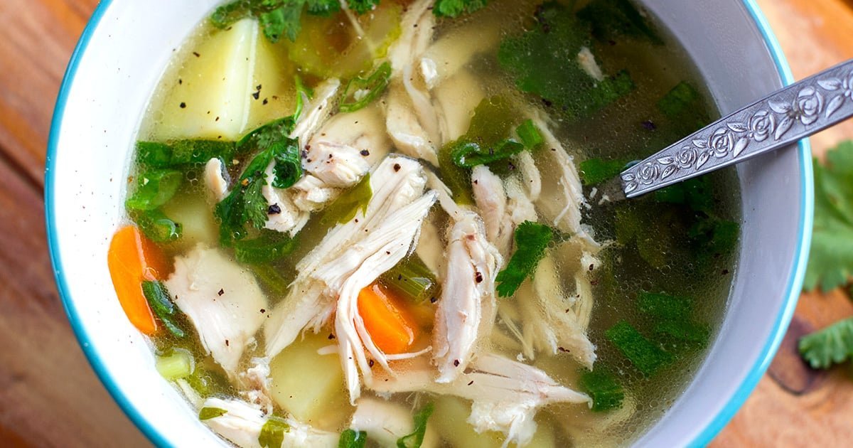 Fall Off The Bone Chicken Soup