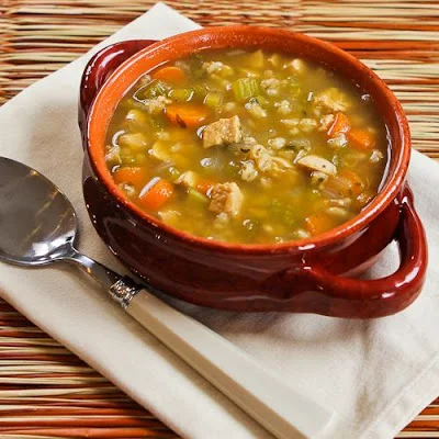 Chicken (or Turkey) Barley Soup