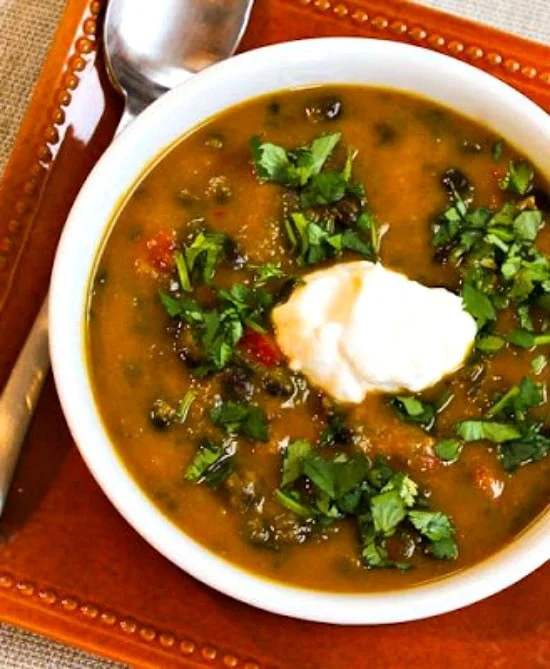 Butternut Squash Black Bean Soup