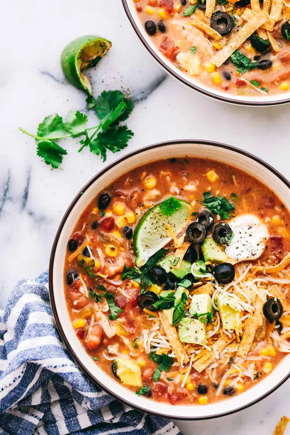 8 Can Chicken Taco Soup Recipe