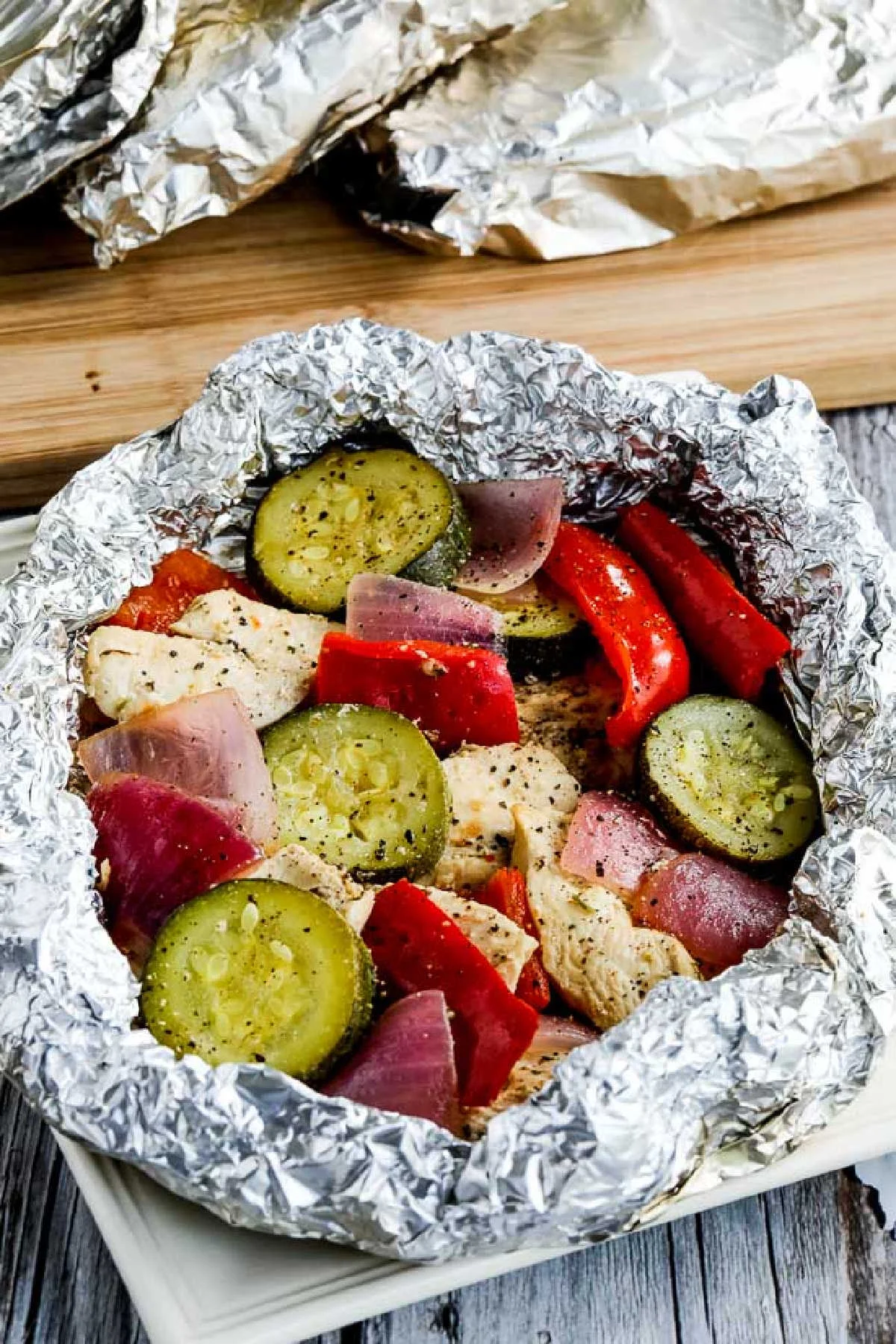Low-Carb Foil Packet Dinner