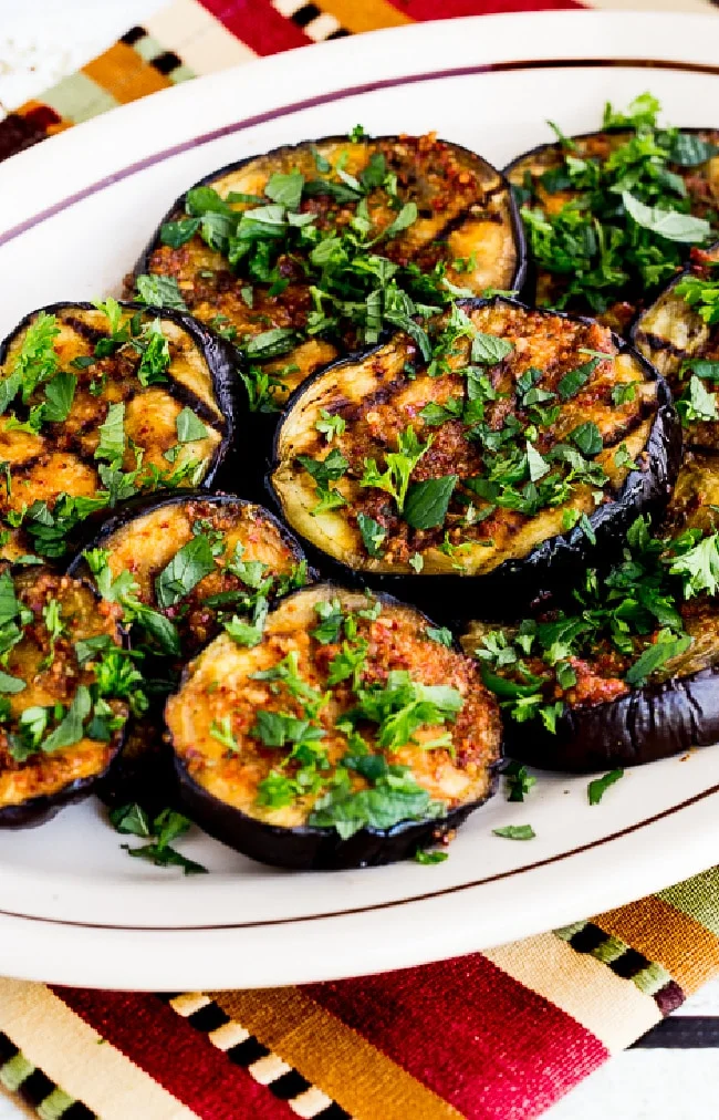 Spicy Grilled Eggplant (Video)