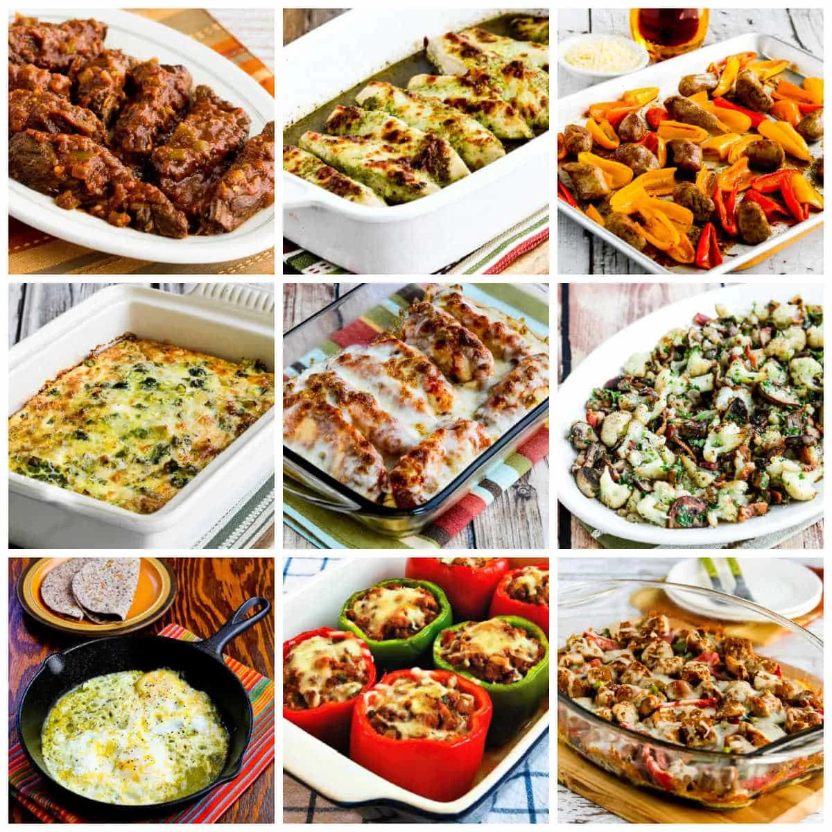 Low-Carb Dinners with Everyday Ingredients