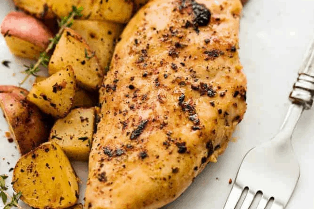 Slow Cooker Italian Chicken & Potatoes