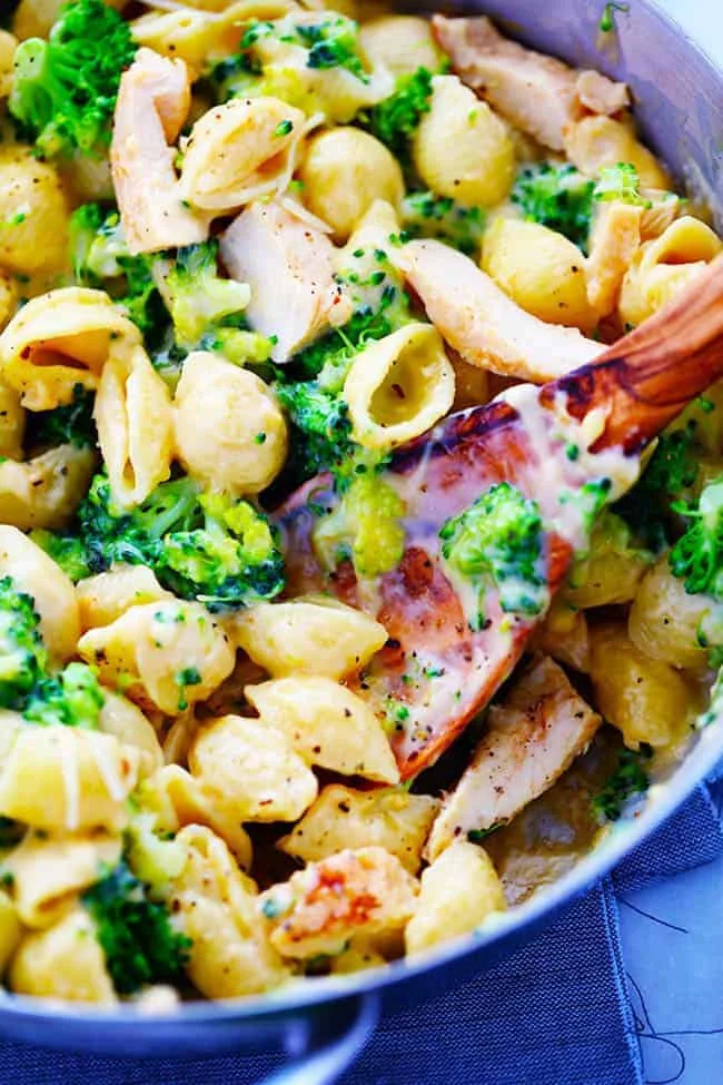 Cheesy Chicken Broccoli Shells | The Recipe Critic