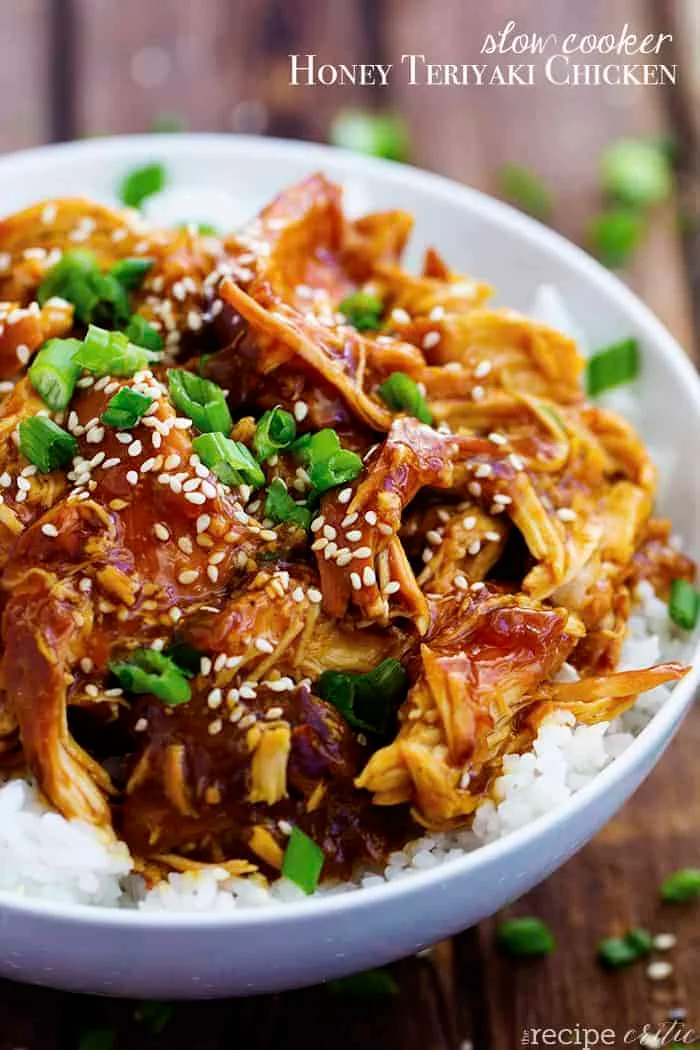 Slow Cooker Honey Teriyaki Chicken
