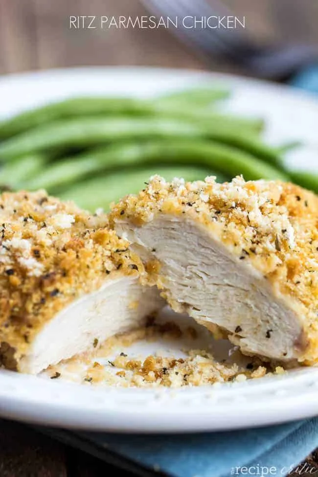 Ritz Parmesan Chicken | The Recipe Critic